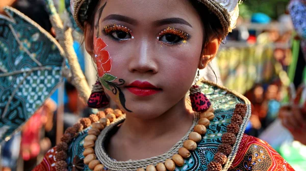 Pekalongan Indonesien Oktober 2019 Schöne Frauen Und Hübsche Männer Einzigartigen — Stockfoto