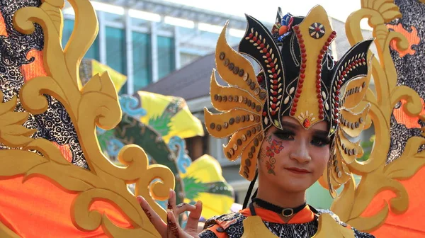 Pekalongan Indonesien Oktober 2019 Schöne Frauen Und Hübsche Männer Einzigartigen — Stockfoto