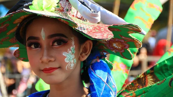 Pekalongan Endonezya Ekim 2019 Güzel Kadınlar Yakışıklı Erkekler Pekalongan Batik — Stok fotoğraf