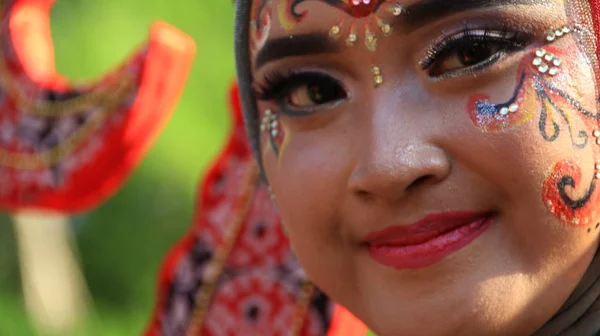 Pekalongan Indonesië Oktober 2019 Mooie Vrouwen Knappe Mannen Doen Mee — Stockfoto