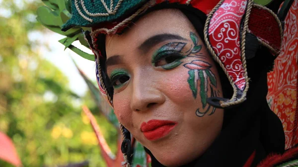 Peking Indonésie Října 2019 Krásné Ženy Pohlední Muži Účastní Nošením — Stock fotografie
