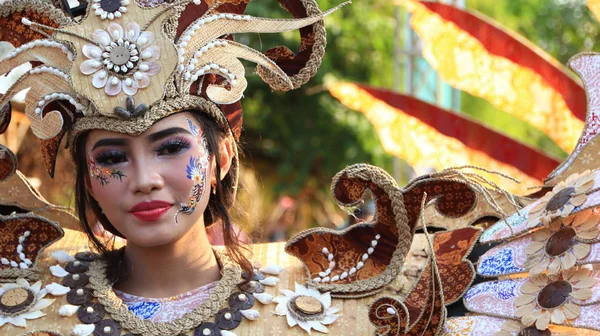 Pekalongan Indonesia Ottobre 2019 Bellissime Donne Bellissimi Uomini Partecipano Indossando — Foto Stock