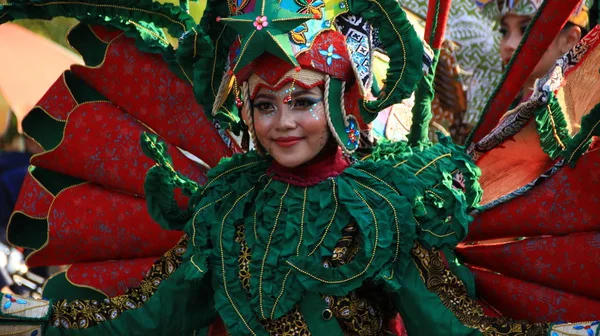 Pekalongan Indonesien Oktober 2019 Schöne Frauen Und Hübsche Männer Einzigartigen — Stockfoto