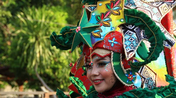 Pekalongan Indonesien Oktober 2019 Vackra Kvinnor Och Stiliga Män Deltar — Stockfoto