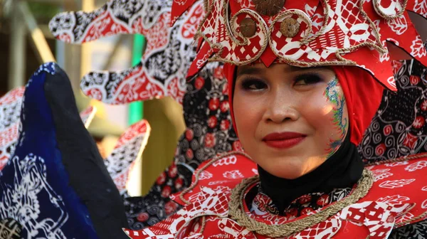 Pekalongan Indonesië Oktober 2019 Mooie Vrouwen Knappe Mannen Doen Mee — Stockfoto