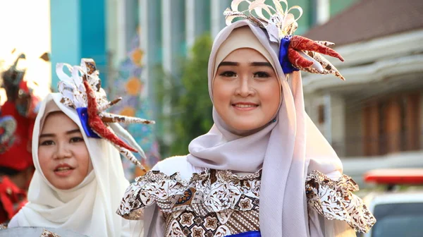 Пекалонган Индонезия Октября 2019 Года Красивые Женщины Красивые Мужчины Участвуют — стоковое фото