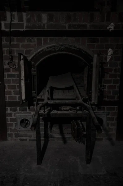 Ana binada Dachau krematoryum fırınları