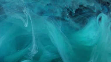 siyah arka plan beyaz mavi renk akrilik boya boşanmalar