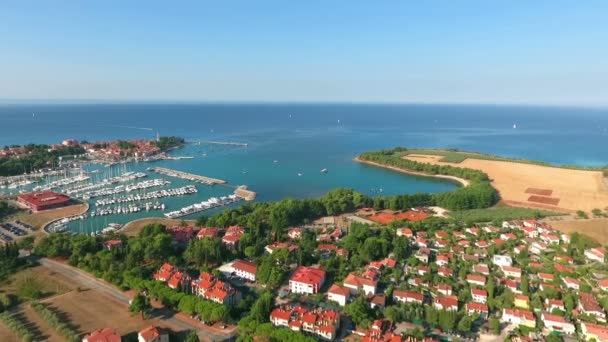Ακτές Της Κροατίας Είναι Εκπληκτικές — Αρχείο Βίντεο