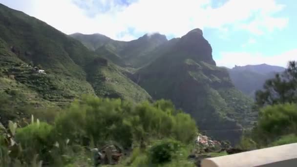 Podemos Ver Una Bonita Vista Las Montañas Día Realmente Genial — Vídeo de stock