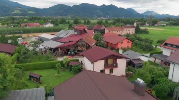 Vista Incrível Paisagem Bonita Verde Vista Deslumbrante — Vídeo de Stock