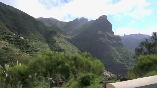 Nous Pouvons Voir Des Montagnes Verdoyantes Une Belle Vue Sur — Video