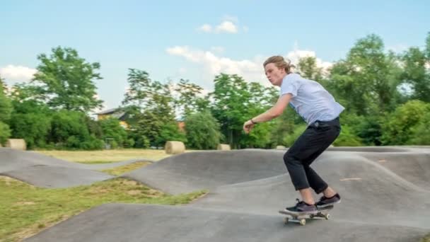 Domzale Eslovenia Agosto 2015 Práctica Amateur Junior Jóvenes Activos Que — Vídeo de stock