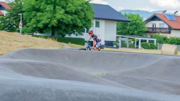 Domzale Slowenien August 2015 Junior Amateur Practice Aktive Junge Leute — Stockvideo