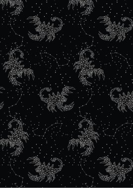 Akrep burcu siyah beyaz takımyıldızı. Astroloji tahminleri için dijital burç sembolü akrep burcu. Zodiacal işaret takımyıldızı. Soyut kristal izole edilmiş kara mitoloji hayvanı