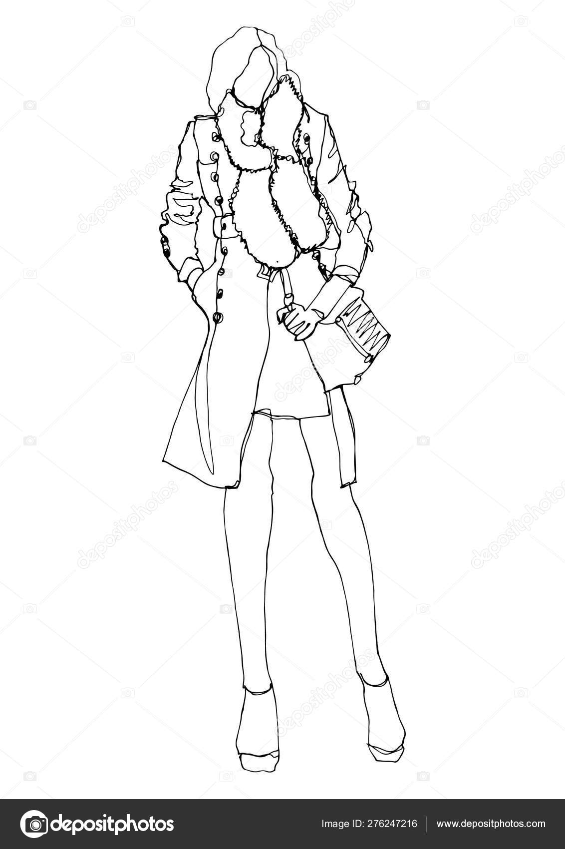 Dessin Mode Pour Femmes Illustration Mode Pour Magazine Silhouette Mode Image Libre De Droit Par Arctiumstudio C Dessin Mode Pour Femmes Illustration Mode Pour Magazine Silhouette Mode Image Libre De Droit Par Arctiumstudio C