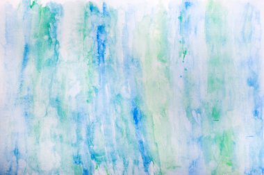 Soyut mavi suluboya arkaplan