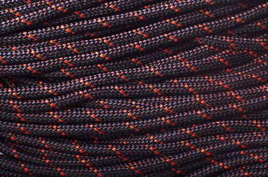 Texture of rope using in Climbing