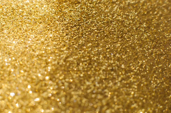 Fundo abstrato com partículas douradas brilhantes — Fotografia de Stock