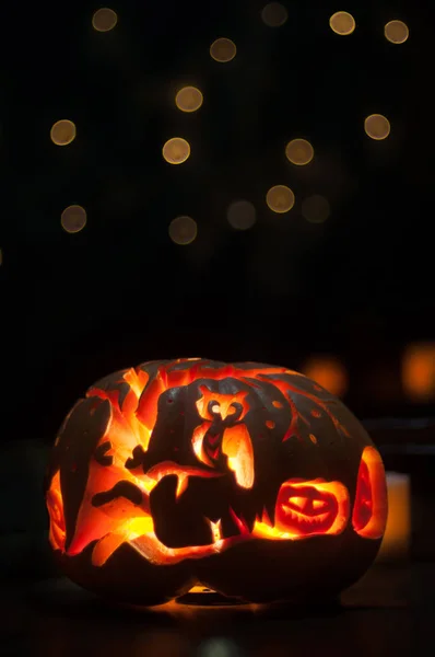 Halloweenpumpa — Stockfoto