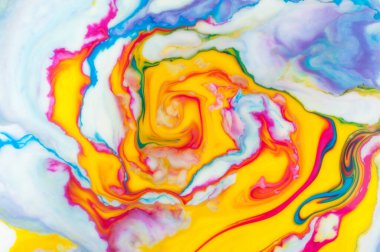 Sarmal benekli renkli soyut arkaplan