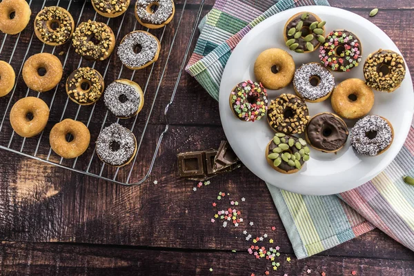 Mini donuts without gluten