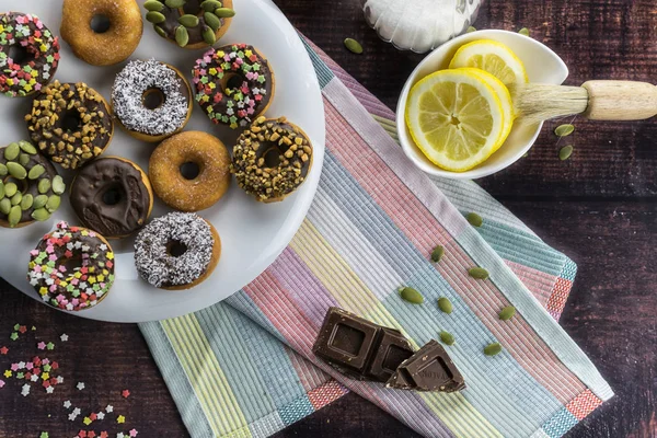 Mini donuts without gluten