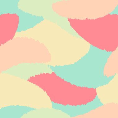 Pastel renklerde dekoratif lekeler ile Dikişsiz desen. Soyut vektör arka plan.