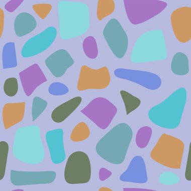 Terrazzo seamless modeli. Desen kağıt, duvar kağıdı, terrazzo sarma için ideal döşeme.