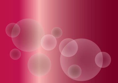 Bordo tonlarında daireler içeren soyut yanardöner arka plan