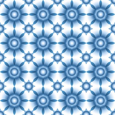 Açık mavi tonlarında kar taneleri, yıldızlar veya soyut çiçekler ile kış dikişsiz desen. Noel doku