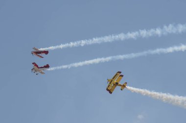 akrobasi uçağı uçuş