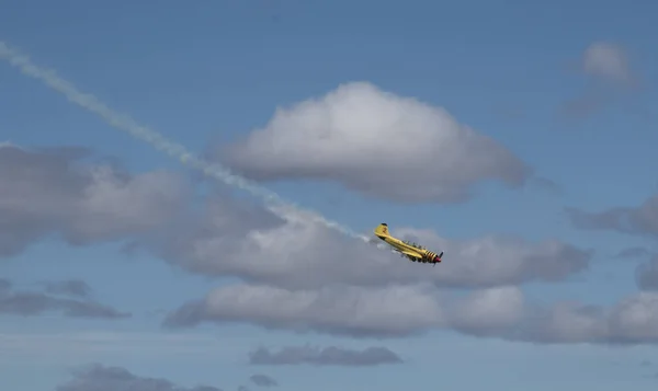 Aviones Acrobáticos Vuelo — Foto de Stock