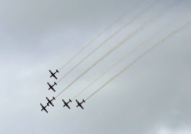 akrobasi uçağı uçuş