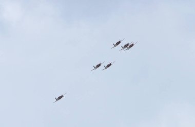 akrobasi uçağı uçuş