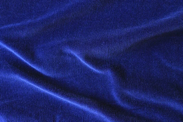 Cerulean simple napped fabric in soft folds