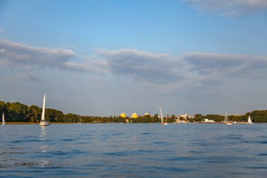 Ukiel Gölü - Olsztyn, Warmia ve Mazury, Polonya