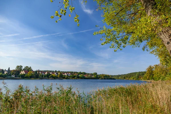 Long Lake Olsztyn Warmia Och Mazury Polen Europa — Stockfoto