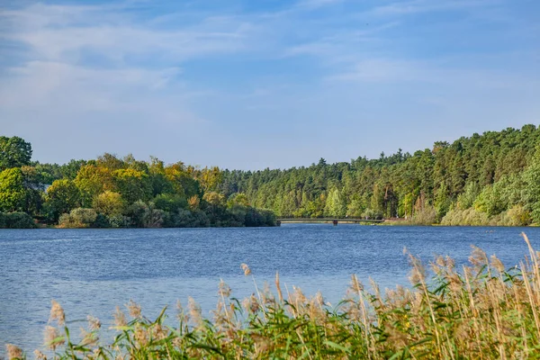 Lago Largo Olsztyn Warmia Mazury Polonia Europa —  Fotos de Stock