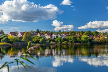 Olsztyn 'de Uzun Göl - Warmia ve Mazury, Polonya, Avrupa