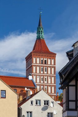 Olsztyn 'deki Katedral - Warmia ve Masuria, Polonya, Avrupa