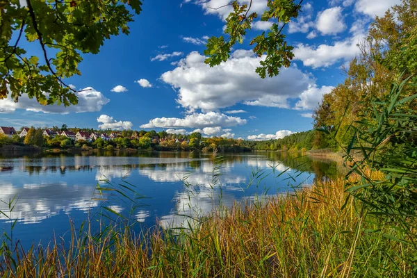 Long Lake Olsztyn Warmia Och Mazury Polen Europa — Stockfoto