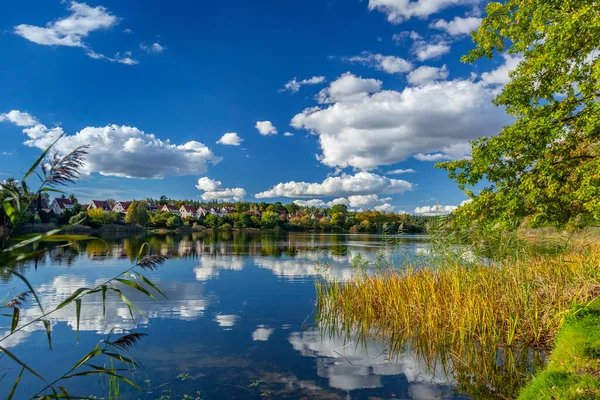 Long Lake Olsztyn Warmia Och Mazury Polen Europa — Stockfoto