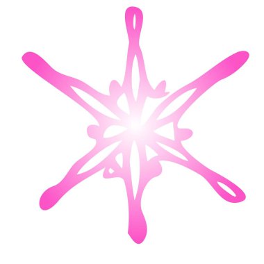 Vektör izole el çizmek Noel oyuncak kar beyaz bir arka planda