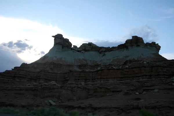 Geológiai Szerkezete Homok Utah — Stock Fotó