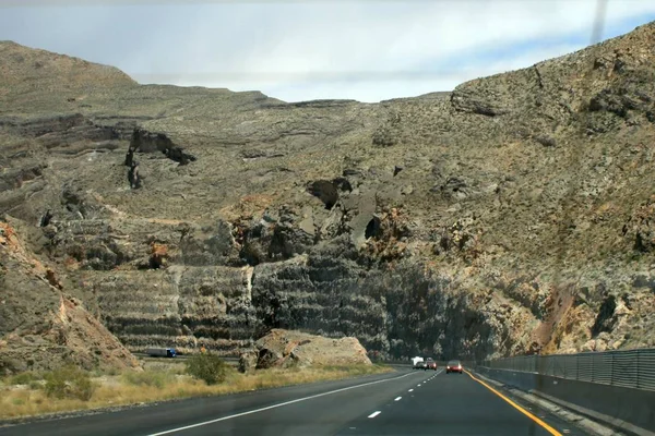 Stati Uniti Montagne Grigie Nevada Piante Del Deserto — Foto Stock