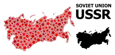 Kızılyıldız Mozaik SSCB Haritası