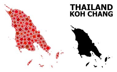 Koh Chang KızılYıldız Desen Haritası
