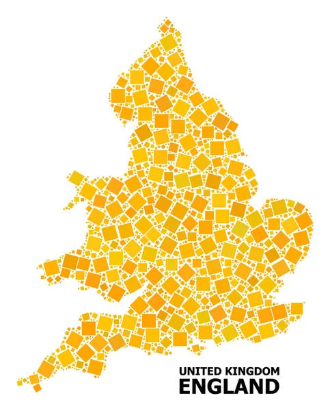 黄金旋转方形图案图英格兰 — 图库矢量图片