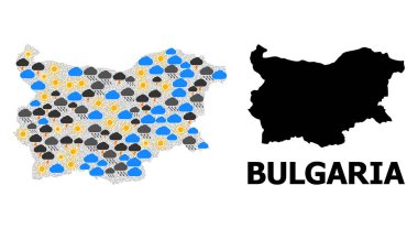 Bulgaristan İklim Örüntü Haritası